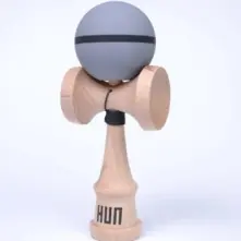 Kendama HUN &ndash; Gri Mat Catifea alt vedere product