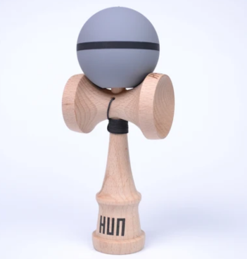 Kendama HUN &ndash; Gri Mat Catifea alt vedere product